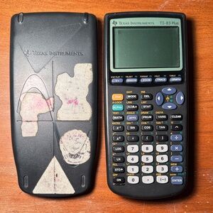 Texas Instruments TI-83 Plus Black Graphing Calculator